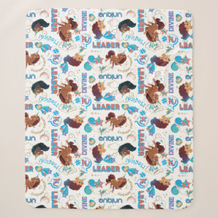 Afro Unicorn Magical Empowerment Muster Sherpadecke