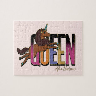 Afro Unicorn Queen Design