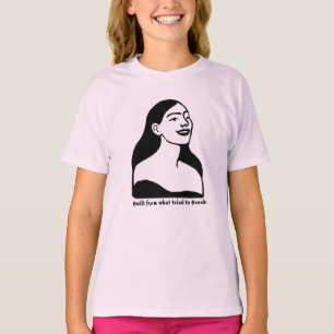 Afro Woman Silhouette T - Shirt