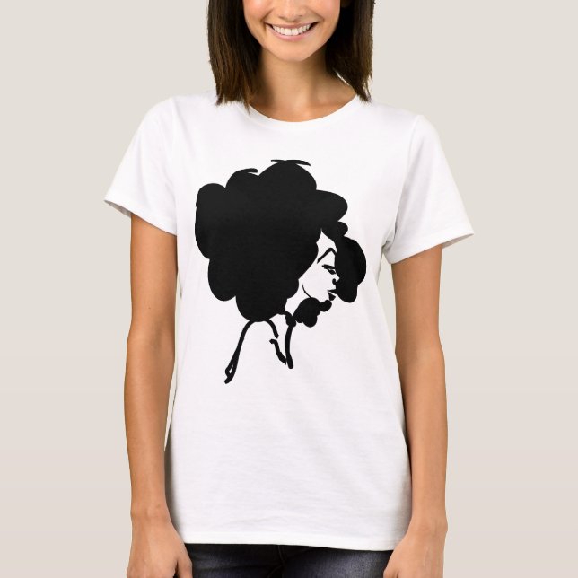 Afro Woman T-Shirt (Vorderseite)