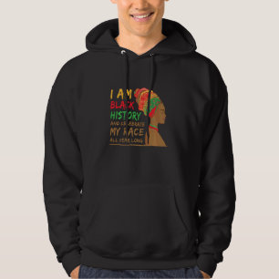 Afro Women African Art Long Sl Hoodie