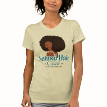 Afro-Würdigungs-Shirt "Natural Hair Club"