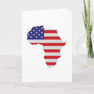 Afroamerikaner Afrika Vereinigte Staaten Karte