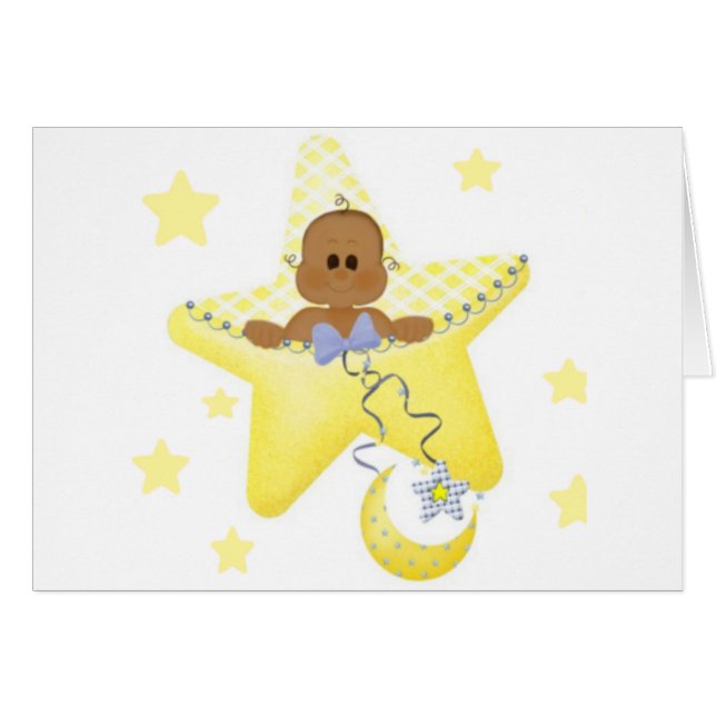 Afroamerikaner-Baby-Stern (Vorderseite (Horizontal))