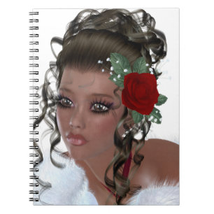 Afroamerikaner-Frau Notizblock