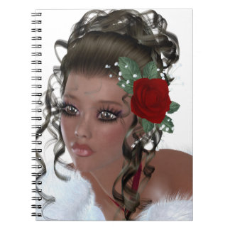 Afroamerikaner-Frau Notizblock