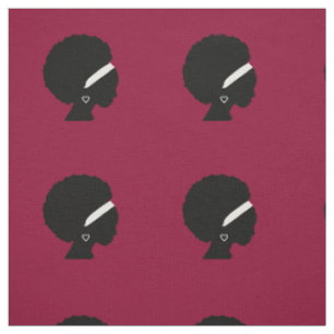 Afroamerikaner-Frauen-Art-Muster Stoff