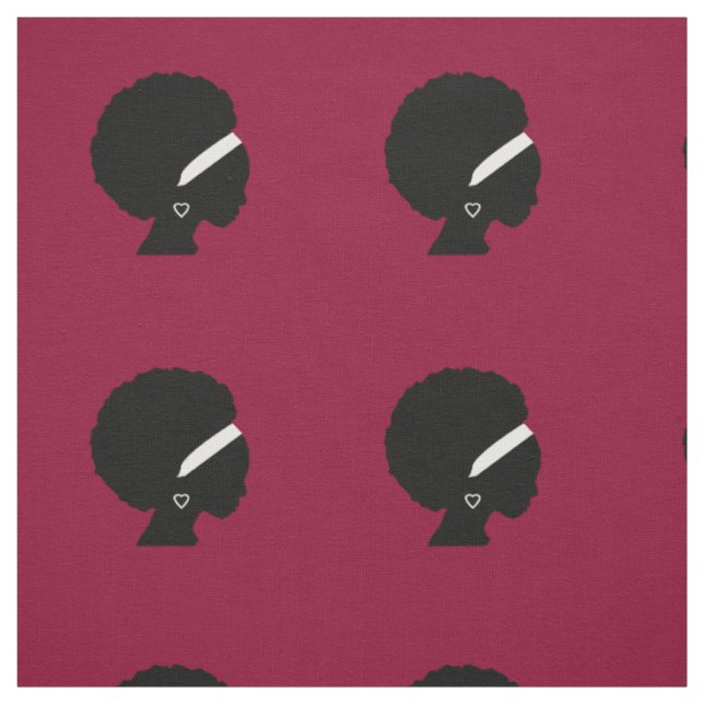 Afroamerikaner-Frauen-Art-Muster Stoff (Muster)