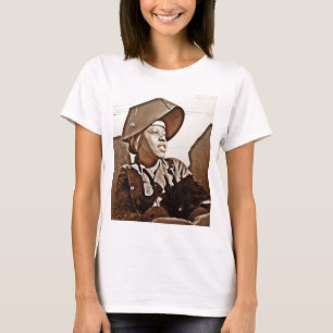 Afroamerikaner-Frauen-Patrioten T-Shirt