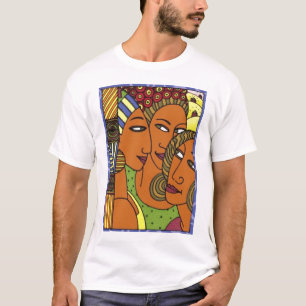 Afroamerikaner-Frauent-shirt T-Shirt