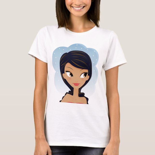 Afroamerikanerschönheit T-Shirt (Vorderseite)