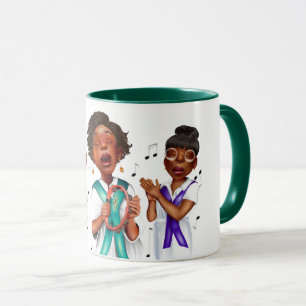 Afroamerikanische Sänger Tasse