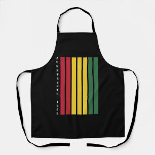 Afroamerikanische Schwarze Geschichte Juneteenth 1 Schürze