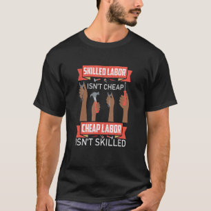 Afroamerikanische schwarze Klempner Mechaniker Ele T-Shirt