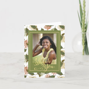 Afroamerikanischer Abschluss geklappt Danke Karte