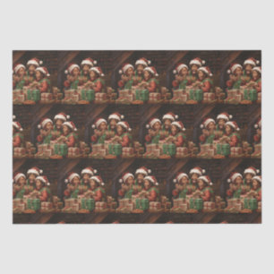 Afroamerikanischer Elf Seidenpapier