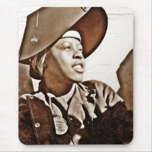 Afroamerikanischer Frauenpatrioten Mousepad