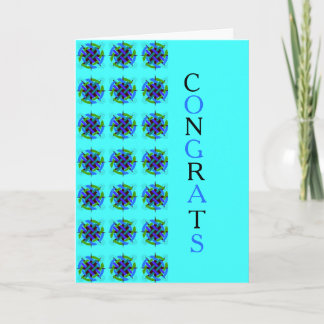 Afroamerikanischer Glückwunsch Karte