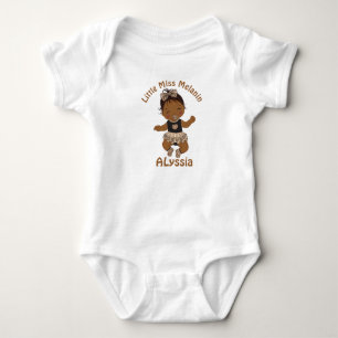 Afroamerikanisches Baby Girl Melanin Bodysuit Strampler