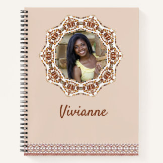 Afroamerikanisches Personalisiert-Spiral-Notebook Notizbuch