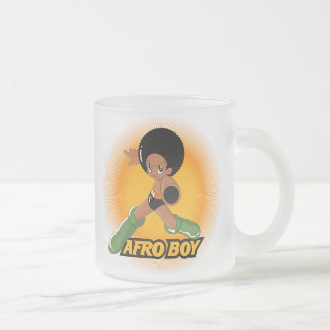 AfroBoy! Mattglastasse (Rechts)