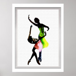 Afrocentric Folk Tance Poster