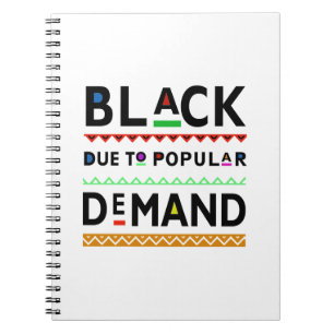 Afrocentric T-Stück Notizblock