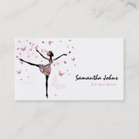 Afrocentric Tänzer-Ballerina-beruflicher Stylist