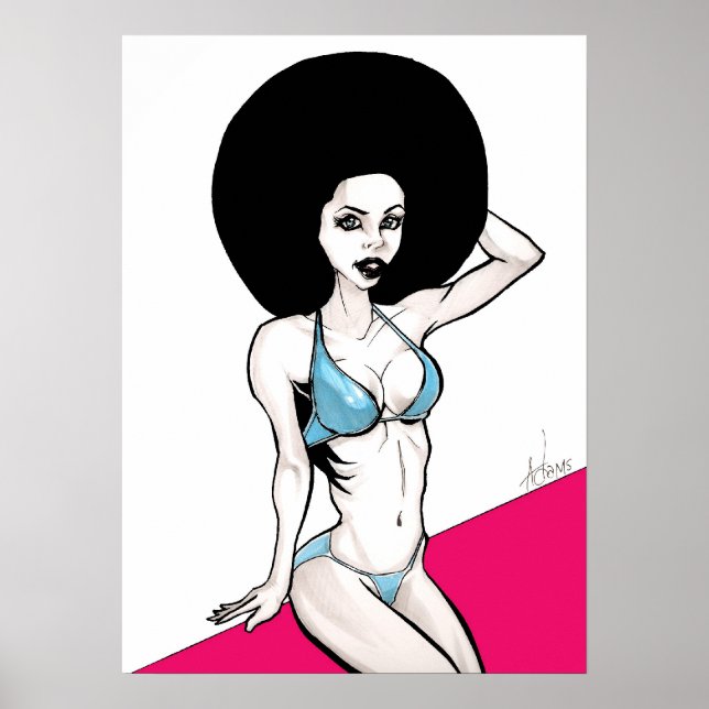 Afrochick Poster (Vorne)