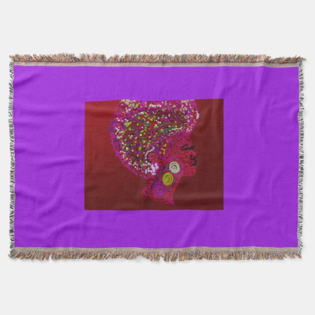 AfroFloral Decke (Vorderseite)