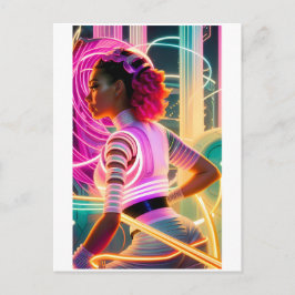 Afrofuturism Five Postkarte