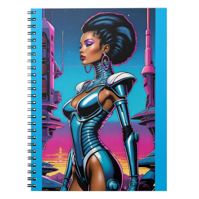 Afrofuturismus Four Ken Gage SciFi Notizblock (Vorderseite)