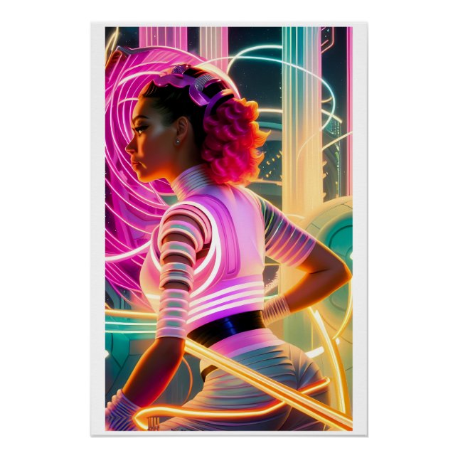 Afrofuturismus Fünf Poster (Vorderseite)