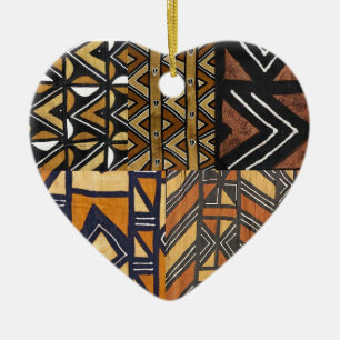 AfroLove Herz-Verzierung Keramikornament