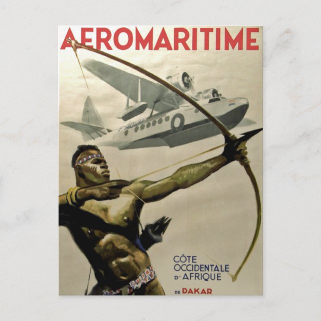 Afromaritime Postkarte (Vorderseite)