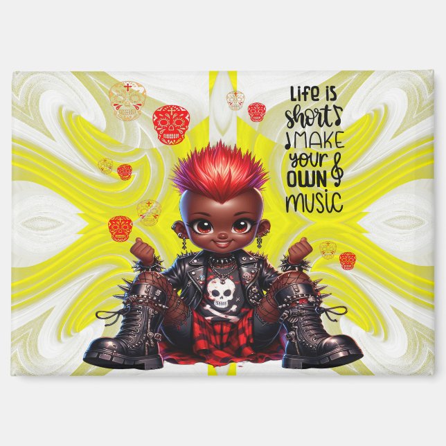 Afropunk Make Music Magnet (Vorderseite)