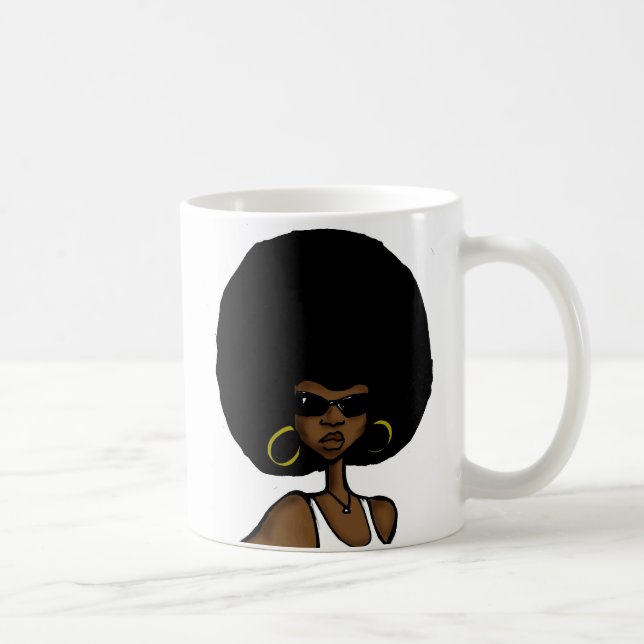 Afroschwester Kaffeetasse (Rechts)