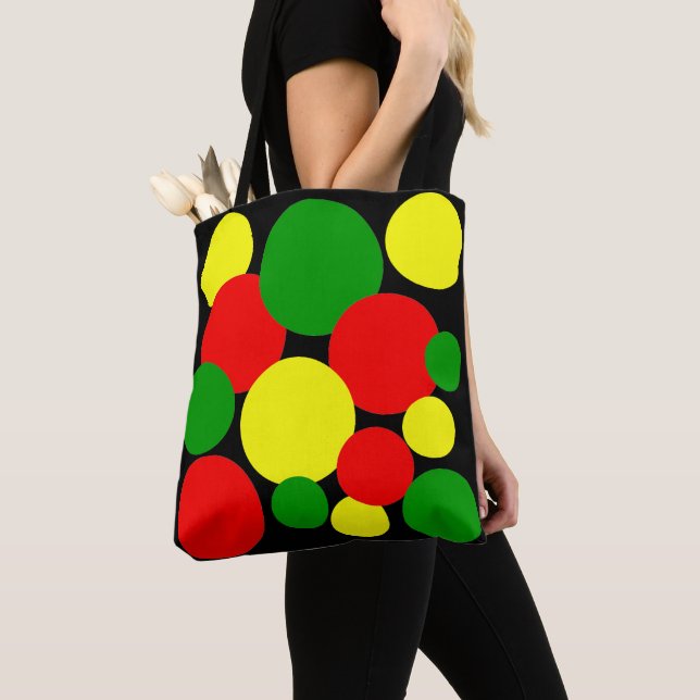 Afrozentric Polka Dots Tasche (Von Nahem)