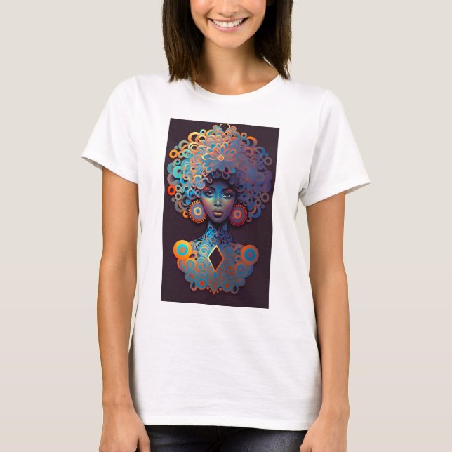 Afrozentric.Wie uns die Spiritualität der Hilfe he T-Shirt (Vorderseite)