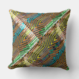 Afrozentrisch geometrisch kissen