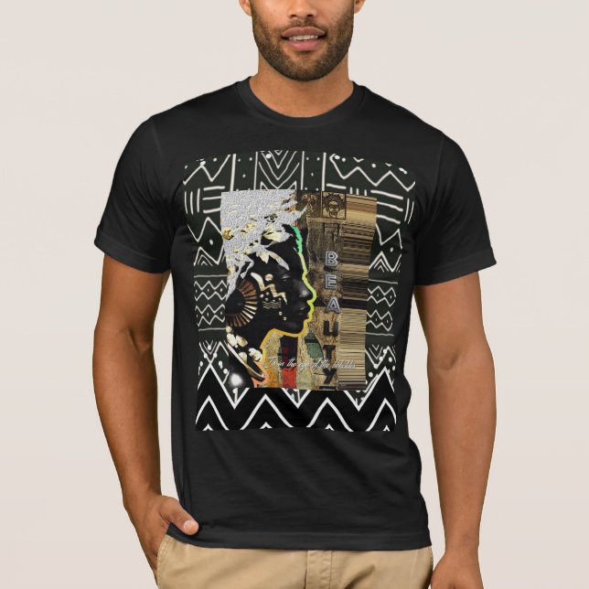 afrozentrisch T-Shirt (Vorderseite)