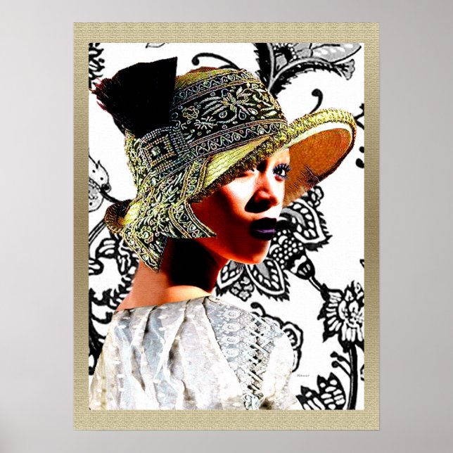 Afrozentrische Kunst Poster (Vorne)