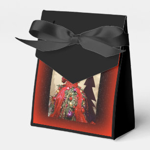 Afrozentrisches Kleid Form Mannequin Weihnachtsbau Geschenkschachtel