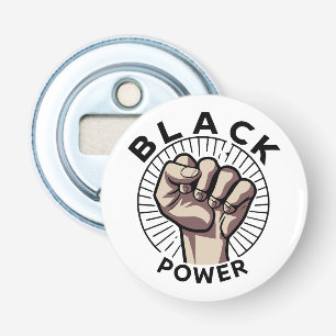 Afrozentristischer Schwarzer Power Flaschenöffner