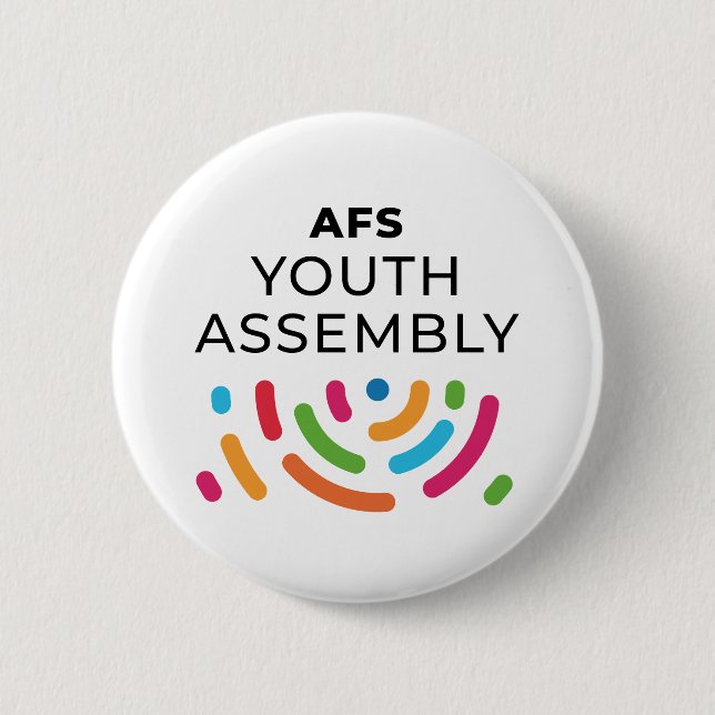 AFS-Jugendversammlung Button (Vorderseite)
