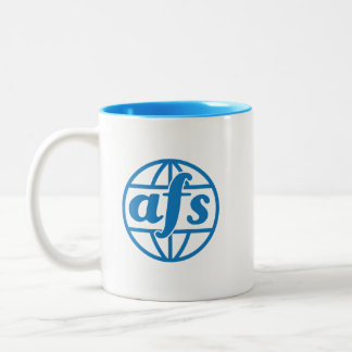 AFS-Logo 1972 Klassische Tasse, 11 oz Zweifarbige Tasse
