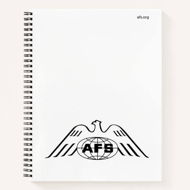 AFS-Notebook Notizbuch (Vorderseite)