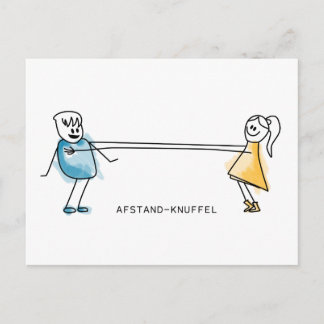 AfStand-Knuffel Postkarte