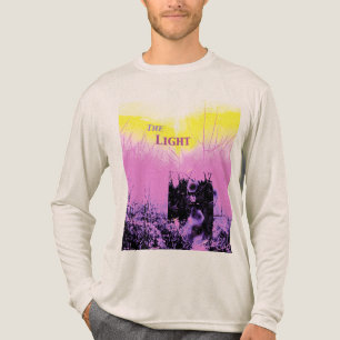 "After the Dark"/"The Light" in Black Pink Yellow Tri-Blend Shirt