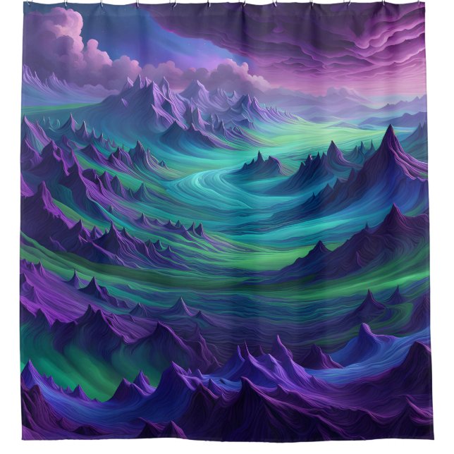 After The Storm, Color Remains -  Duschvorhang (Vorderseite)